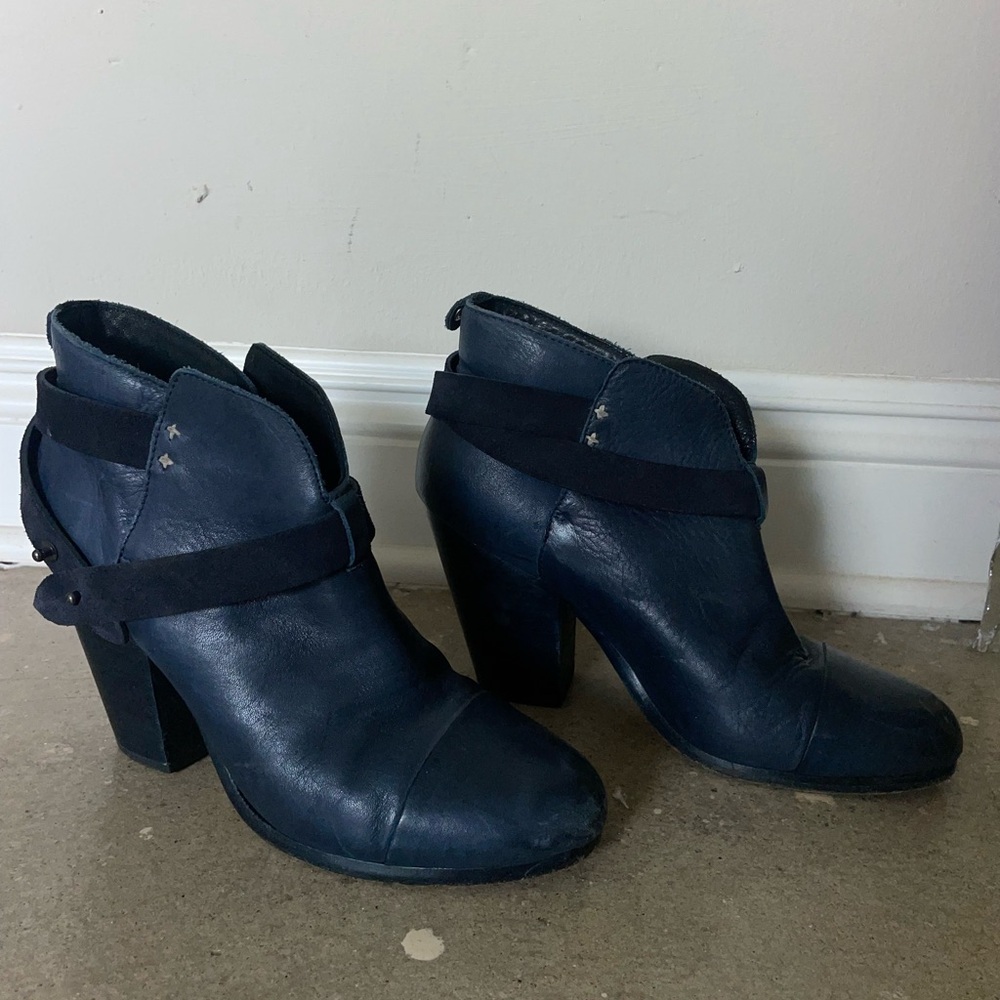 Rag And Bone Harrow Boot In Navy - image 8